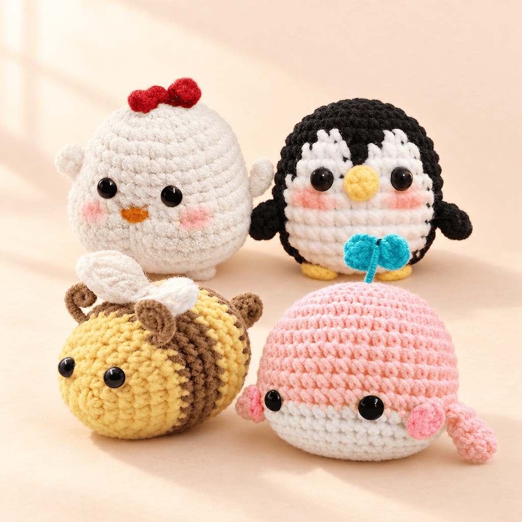 Chicko, Pengo, Bumbo, Dolpho (4 set)