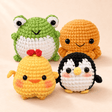 Froggo, Octo, Chicko, Pengo (4 set)
